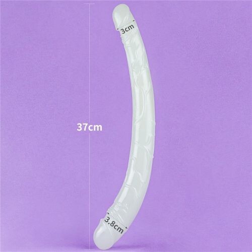 Dildo Doppio Lumino Play 37 cm - immagine 2