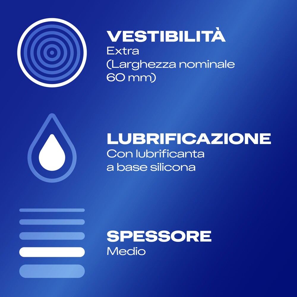 Preservativi Durex Settebello 2XL 5 pz - immagine 4
