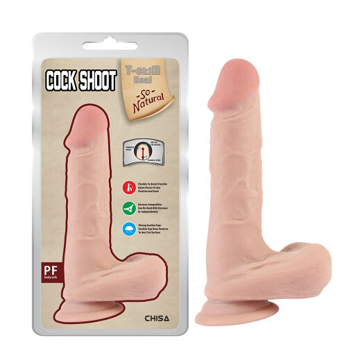 Dildo Realistico Cook Shoot 20 cm - immagine 4