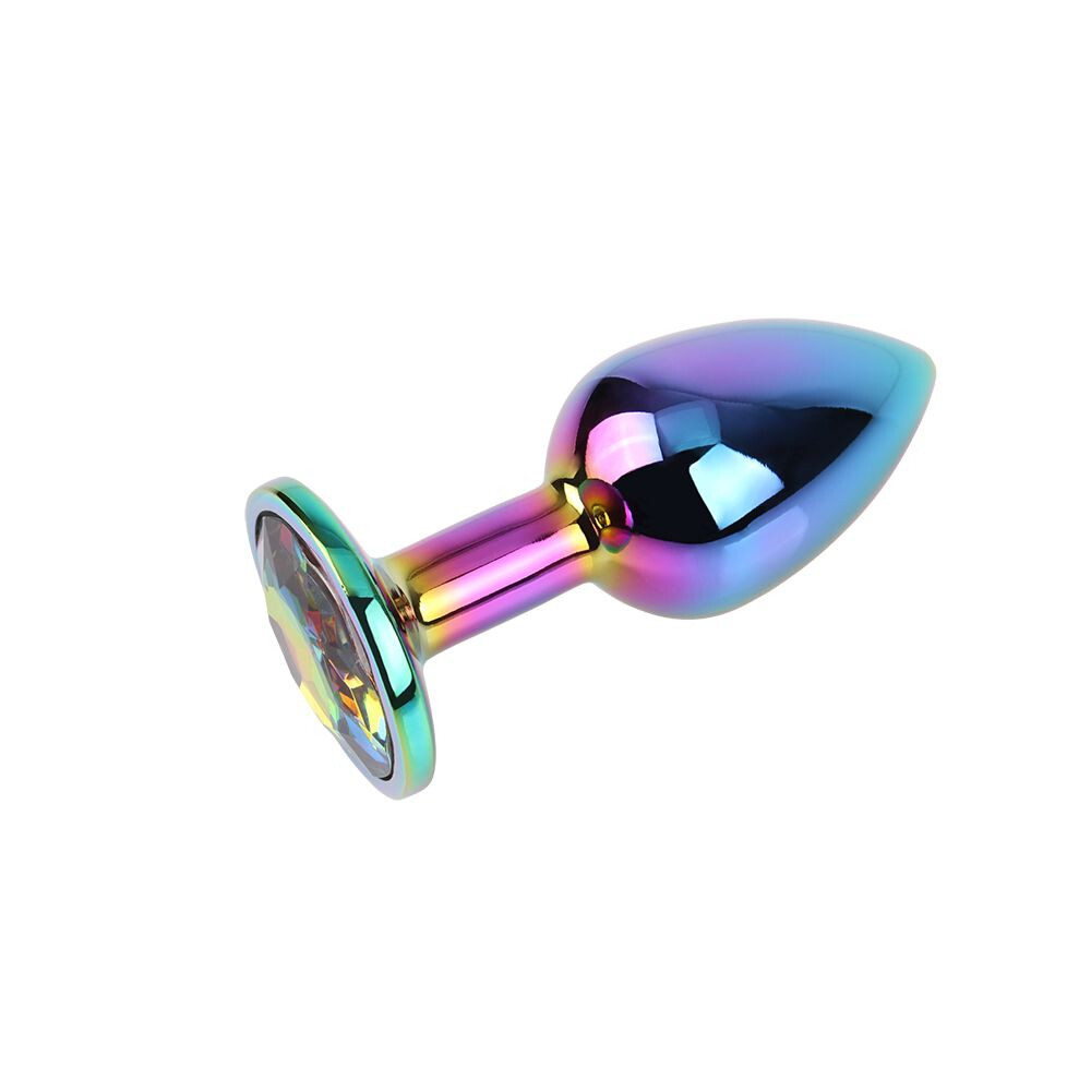 Plug Anale Rainbow Gem Ø 2,7 cm - immagine 3
