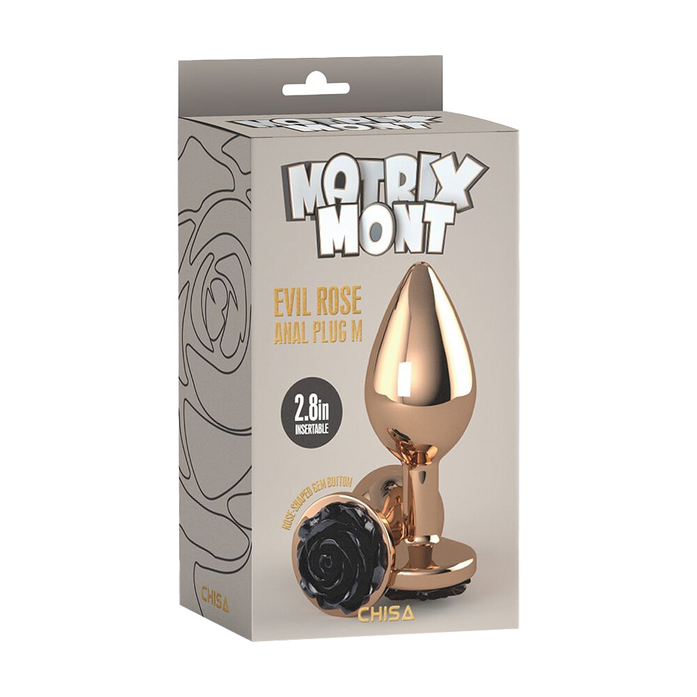 Plug Anale Evil Rose Ø 3,3 cm - immagine 5
