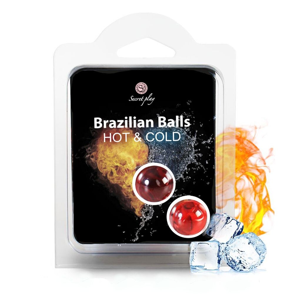 Olio Massaggio Brazilian Balls Effetto Caldo Freddo - immagine 2