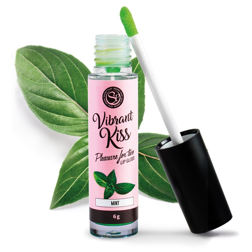 Lucidalabbra Sesso Orale Vibrant Kiss Fragola Menta - immagine 2