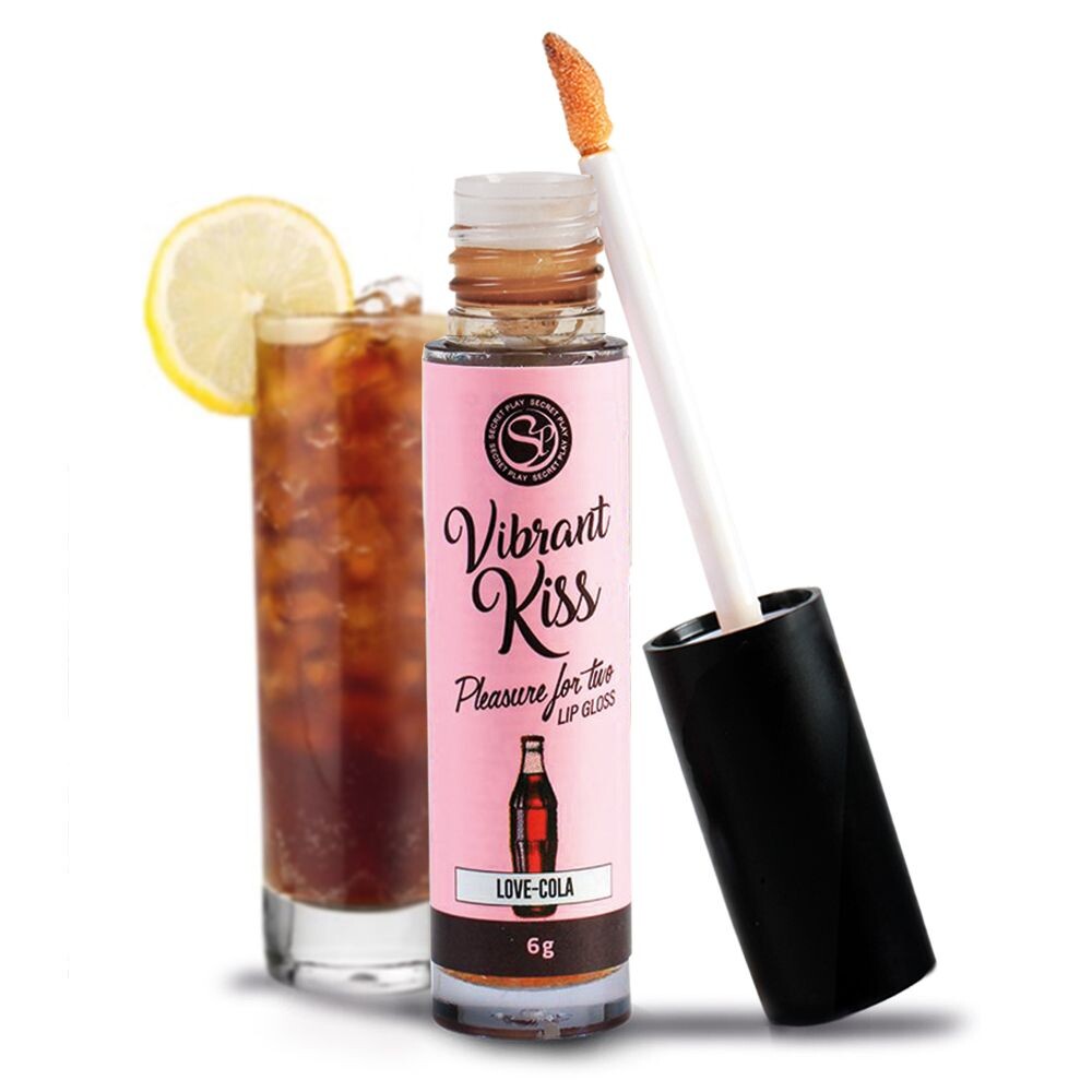 Lucidalabbra Sesso Orale Vibrant Kiss Coke - immagine 2