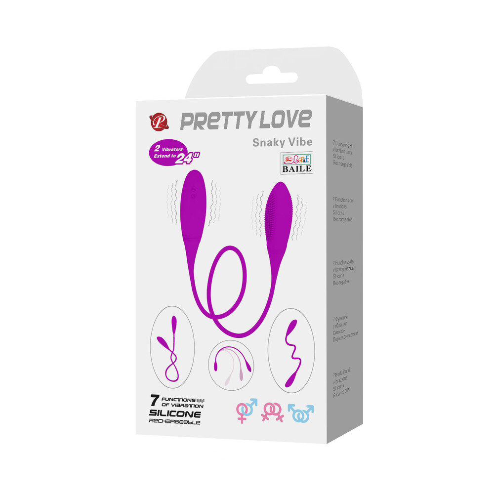 Vibratore Doppia Stimolazione Snaky - immagine 9