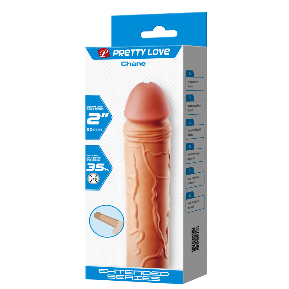 Guaina e Prolunga Pene Chane 18 cm - immagine 6