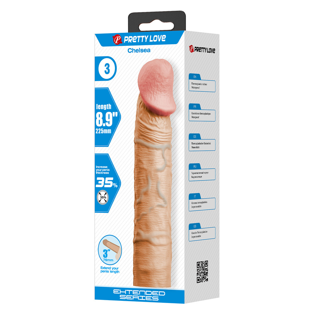 Guaina e Prolunga Pene Chelsea 22,5 cm - immagine 10