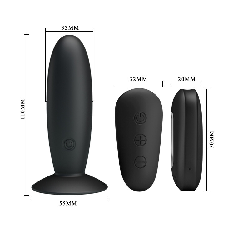Vibratore Anale Remote Control Raven - immagine 5