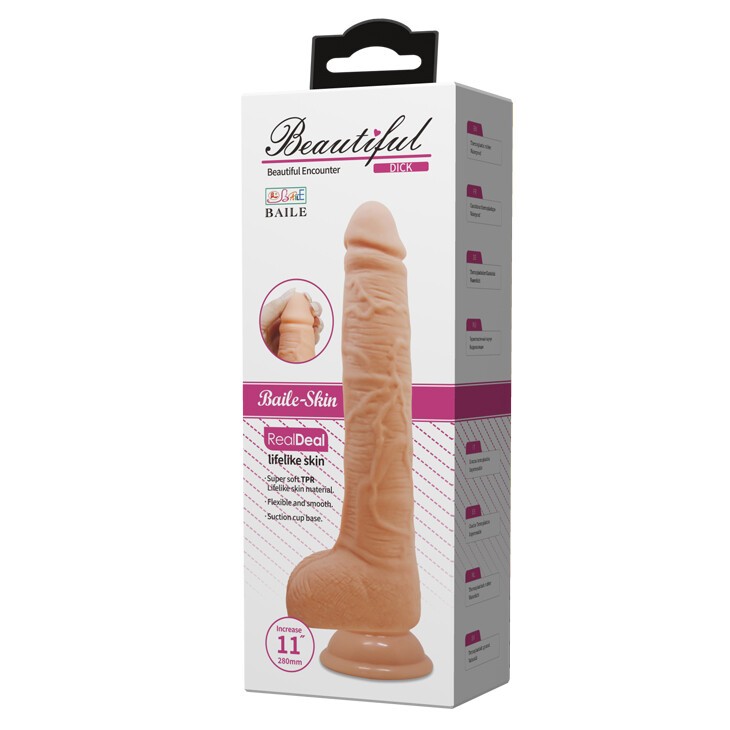 Dildo XXL Beautiful Dick 28 cm - immagine 7