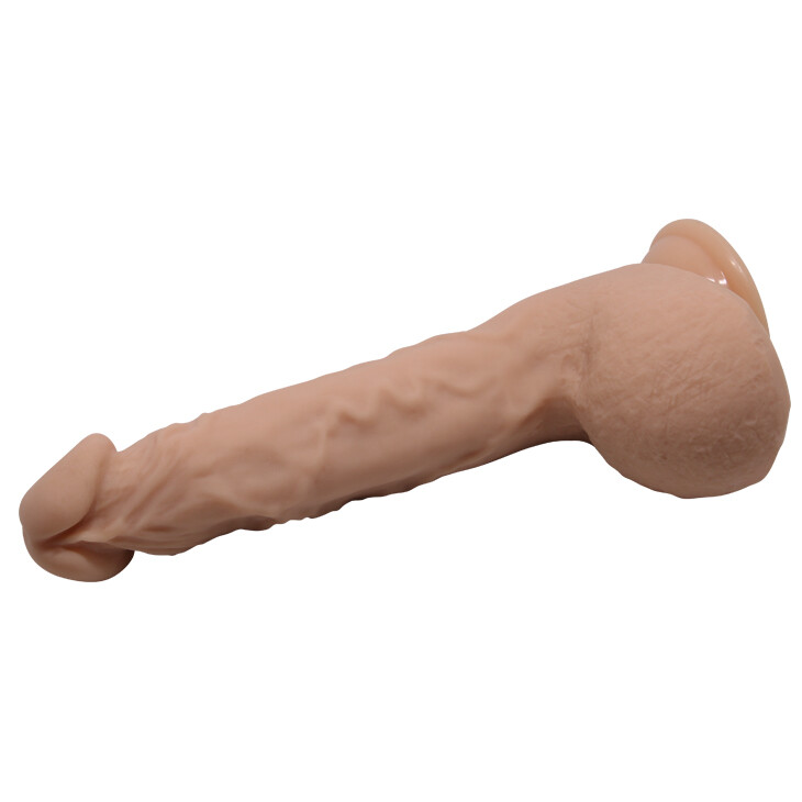 Dildo XXL Beautiful Jason 25 cm | Realistico TPR Soft Touch con Ventosa - immagine 5