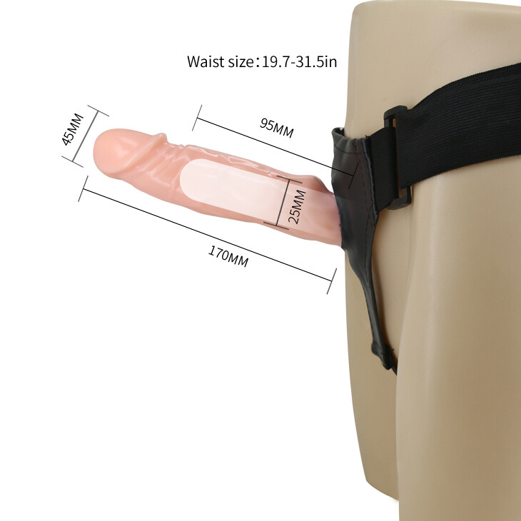 Strap On Jessica Vibrant 17 cm - immagine 7
