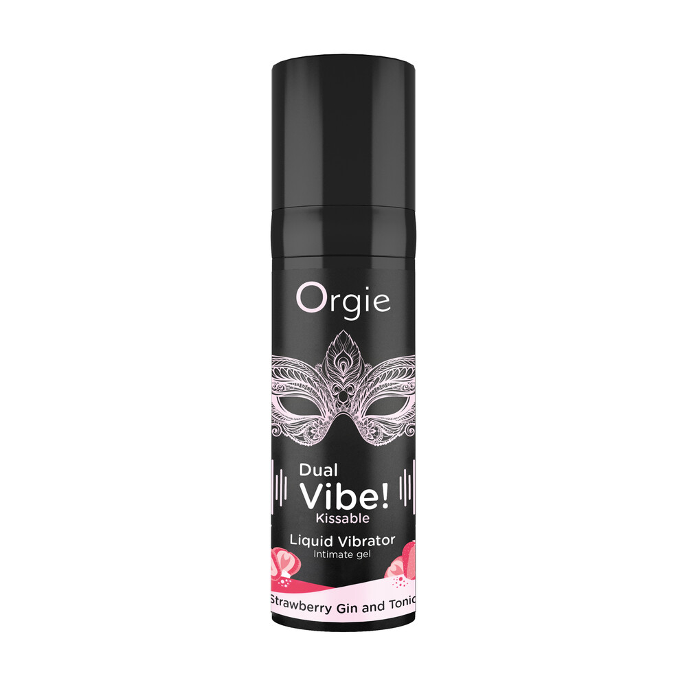 Vibratore Liquido Dual Vibe Strawberry Gin And Tonic 15ml - immagine 2