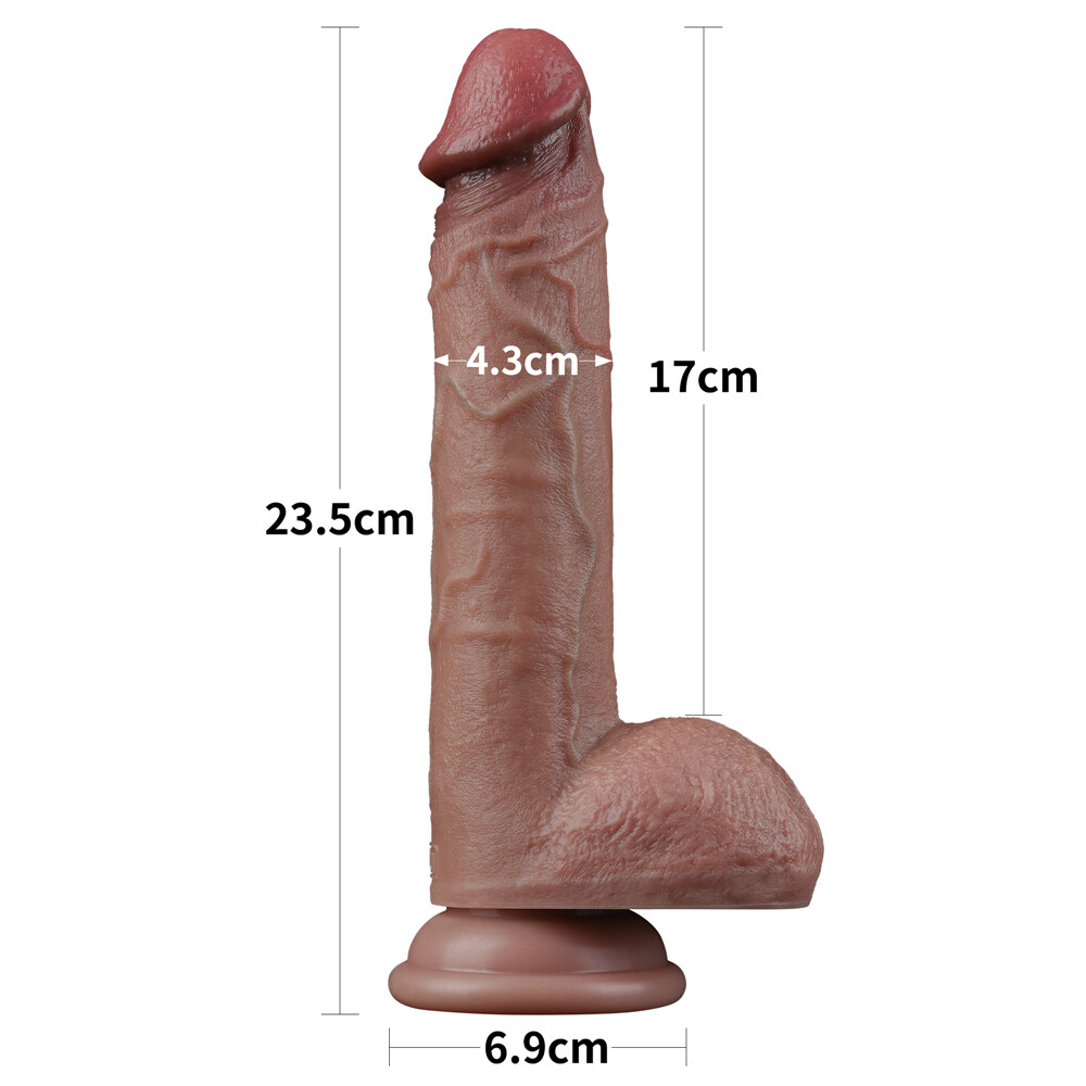 Dildo Realistico Ecstasy 23,5 cm - immagine 4