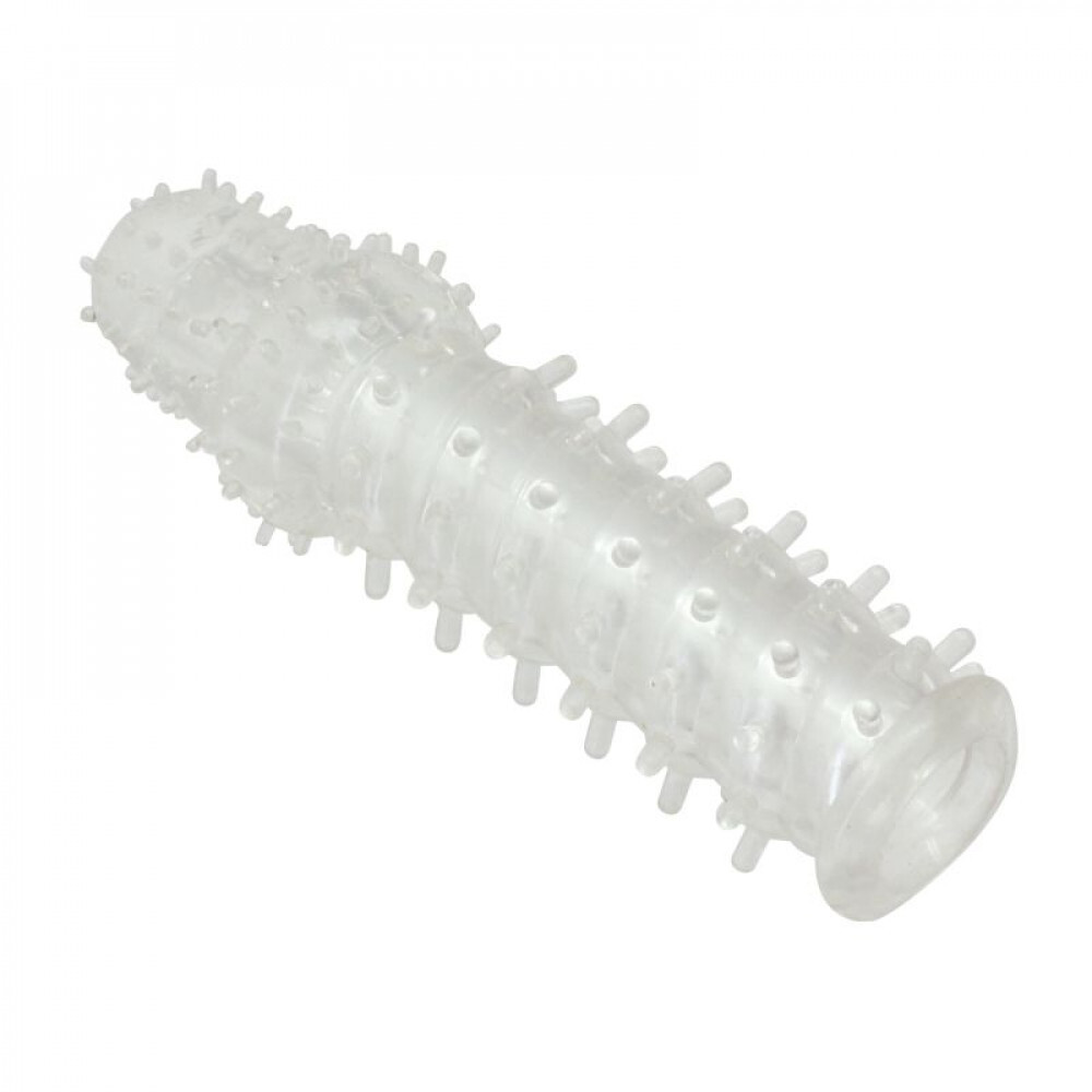 Guaina e Prolunga Pene Bristled Sleeve 14,5 cm - immagine 2