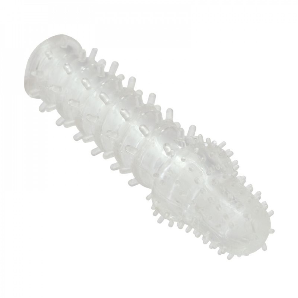 Guaina e Prolunga Pene Bristled Sleeve 14,5 cm - immagine 3