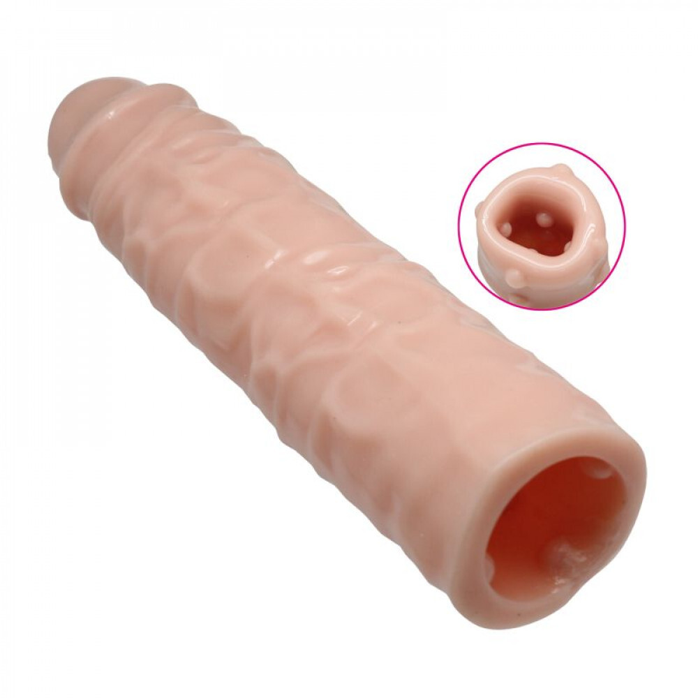 Guaina e Prolunga Pene Hungry Fang 15 cm - immagine 3