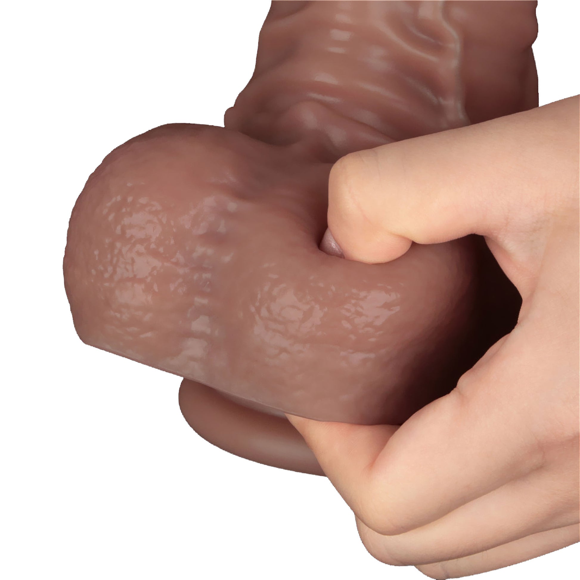 Dildo XXL Deep Impact 40,5 cm | Silicone con Ventosa e Anima Flessibile - immagine 11