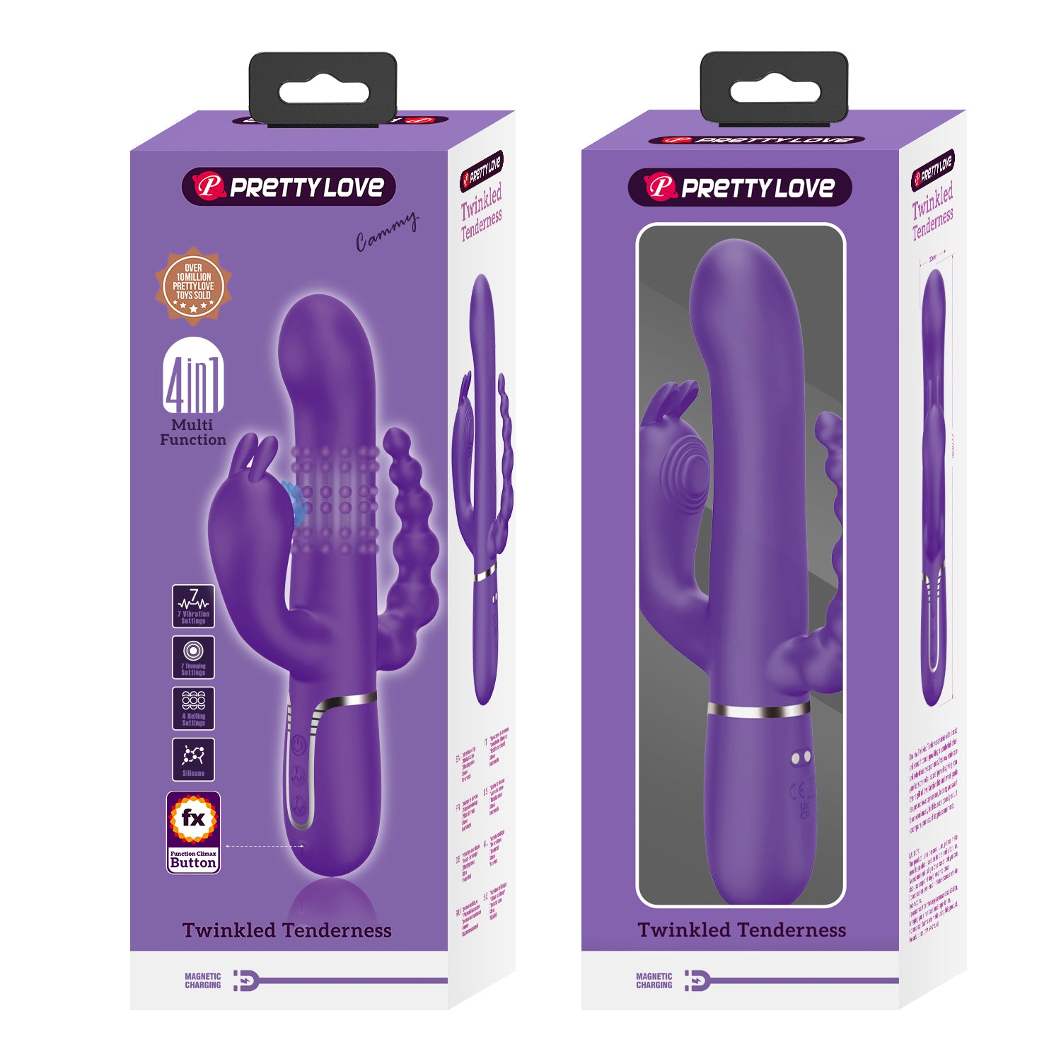 Vibratore Tripla Stimolazione Cammy - immagine 11