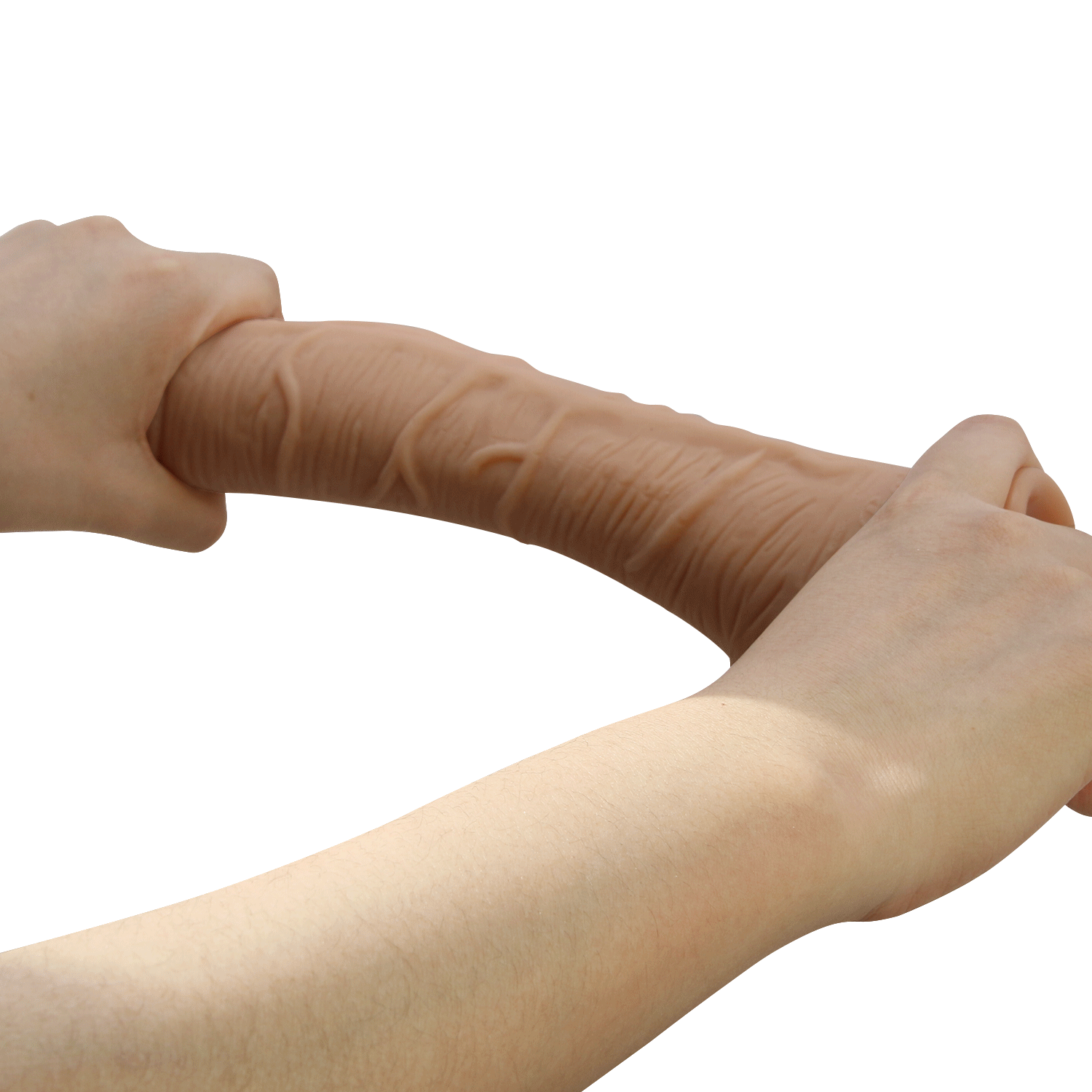 Dildo XXL Beautiful Alex 28 cm | Realistico TPR Soft Touch con Ventosa - immagine 3