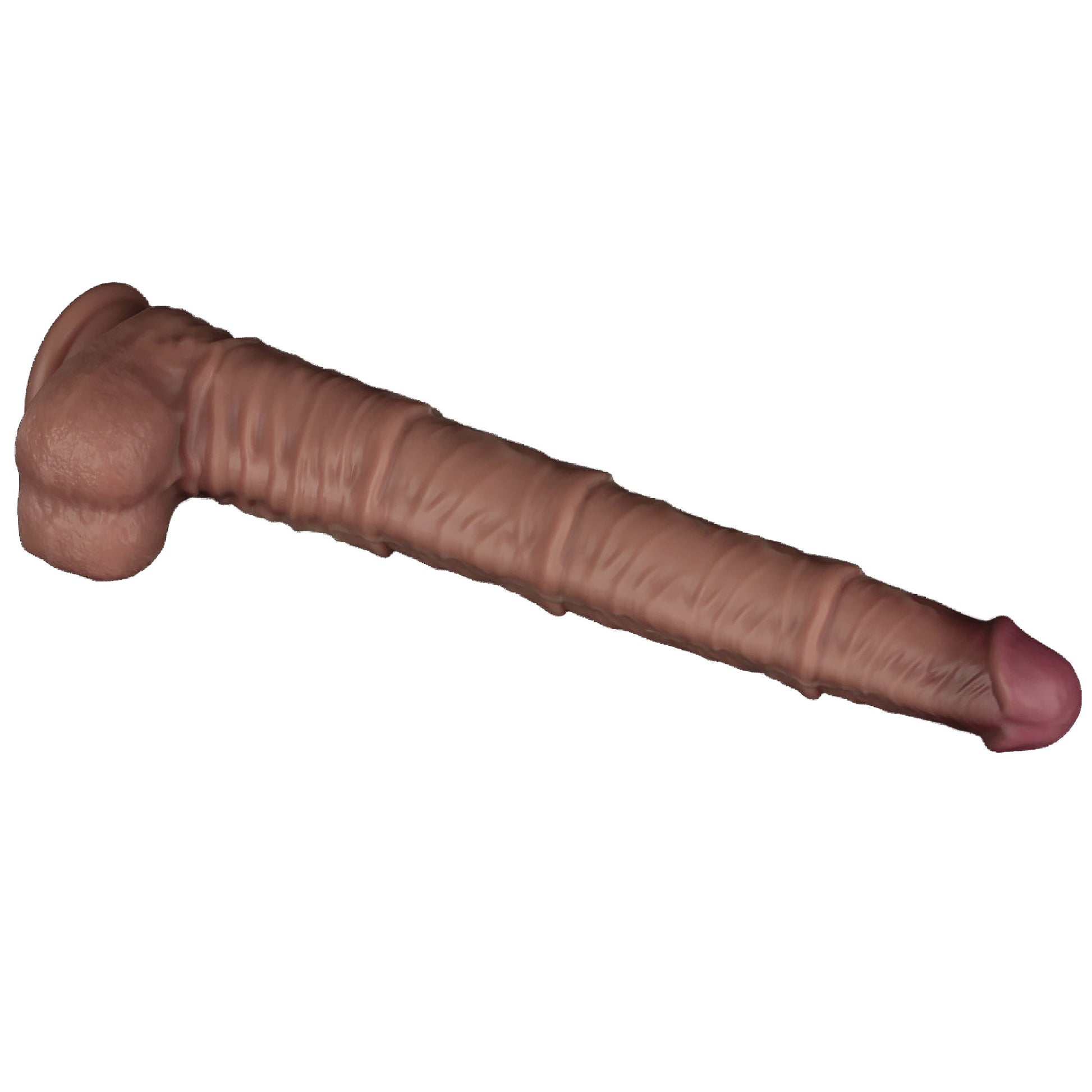 Dildo XXL Deep Impact 40,5 cm | Silicone con Ventosa e Anima Flessibile - immagine 8