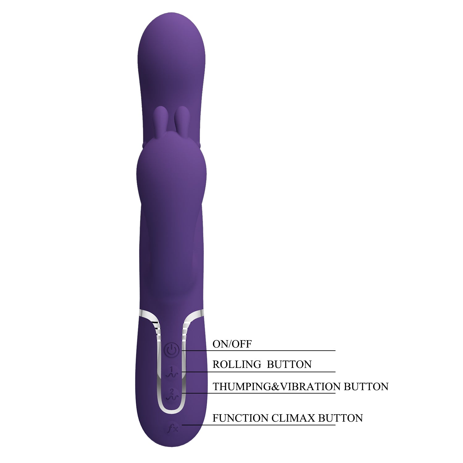 Vibratore Tripla Stimolazione Cammy - immagine 9