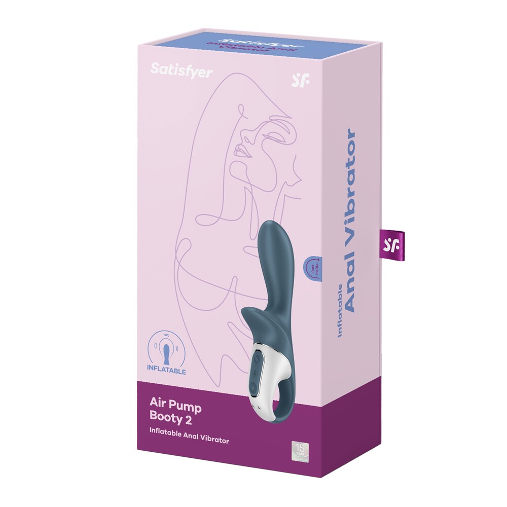 Vibratore Anale Gonfiabile Air Pump Booty 2 - immagine 6