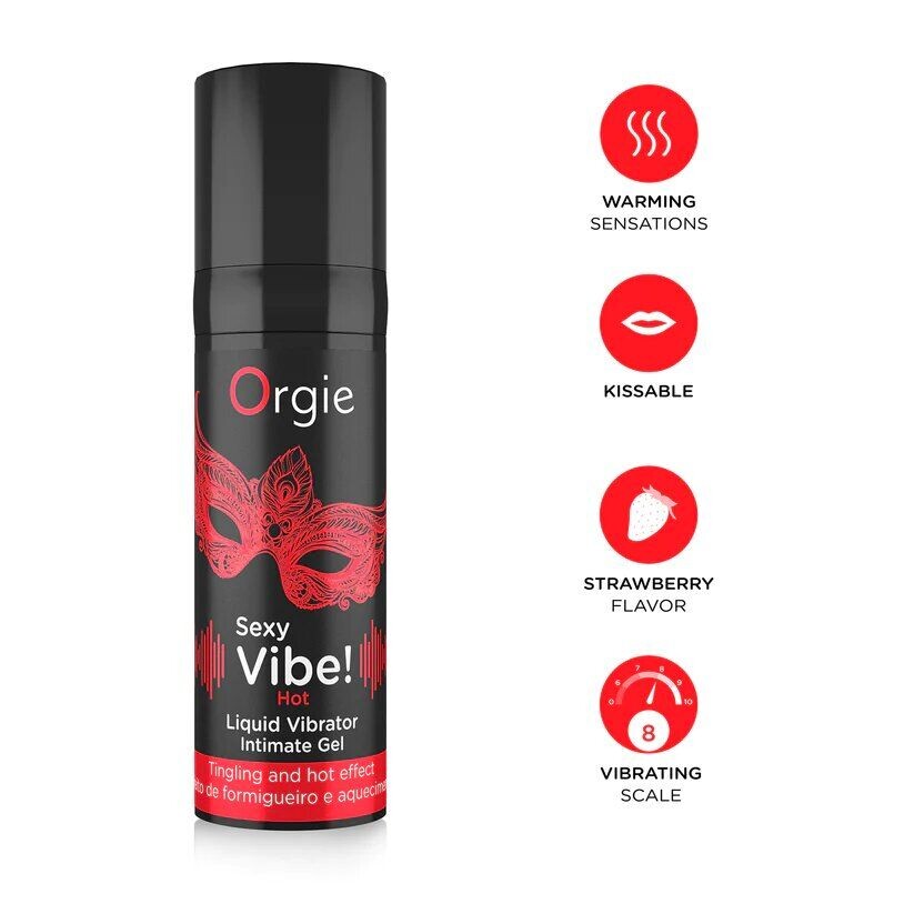 Orgie | Vibratore Gel Liquido Sexy Vibe Hot - immagine 3
