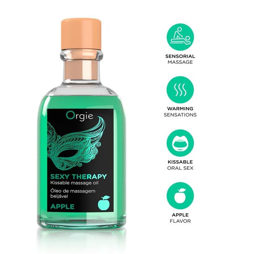 Olio Massaggio Sexy Therapy Mela Verde - immagine 3