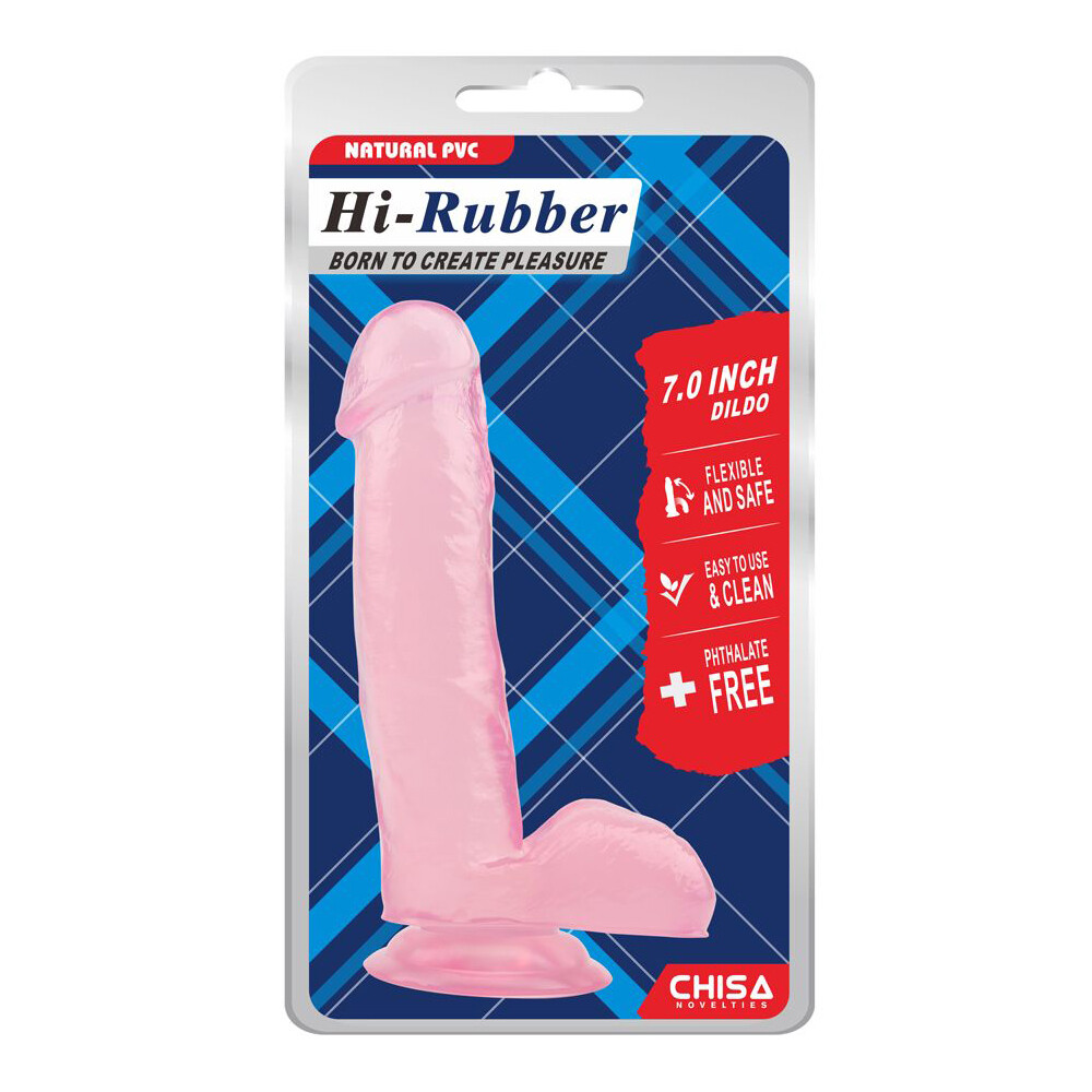 Dildo Realistico Rubber 17,5 cm - immagine 5