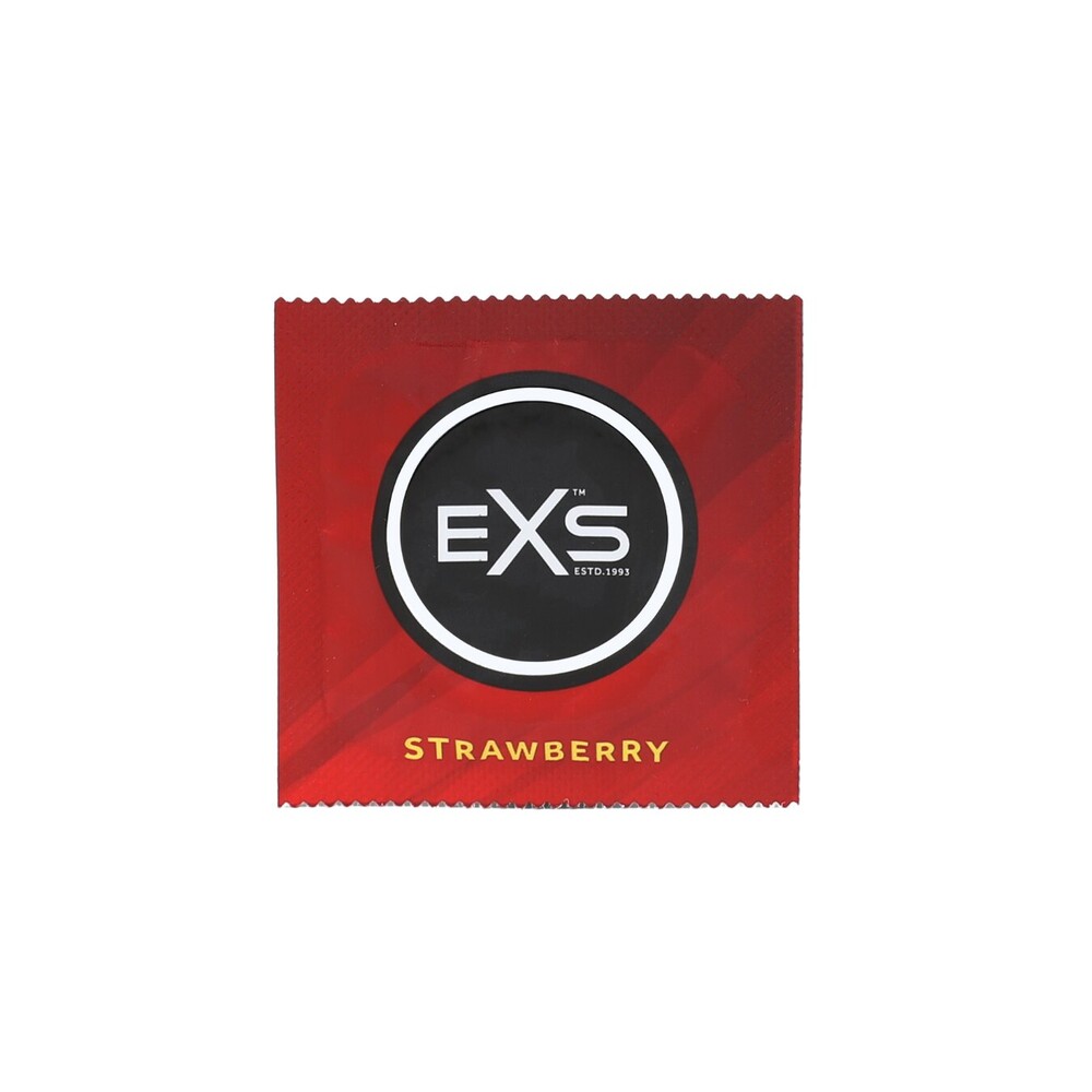 Preservativi Aromatizzati EXS Fragola - immagine 2