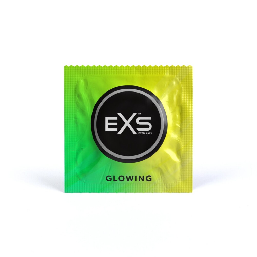 Preservativi Fluorescenti EXS Glow In The Dark - immagine 2