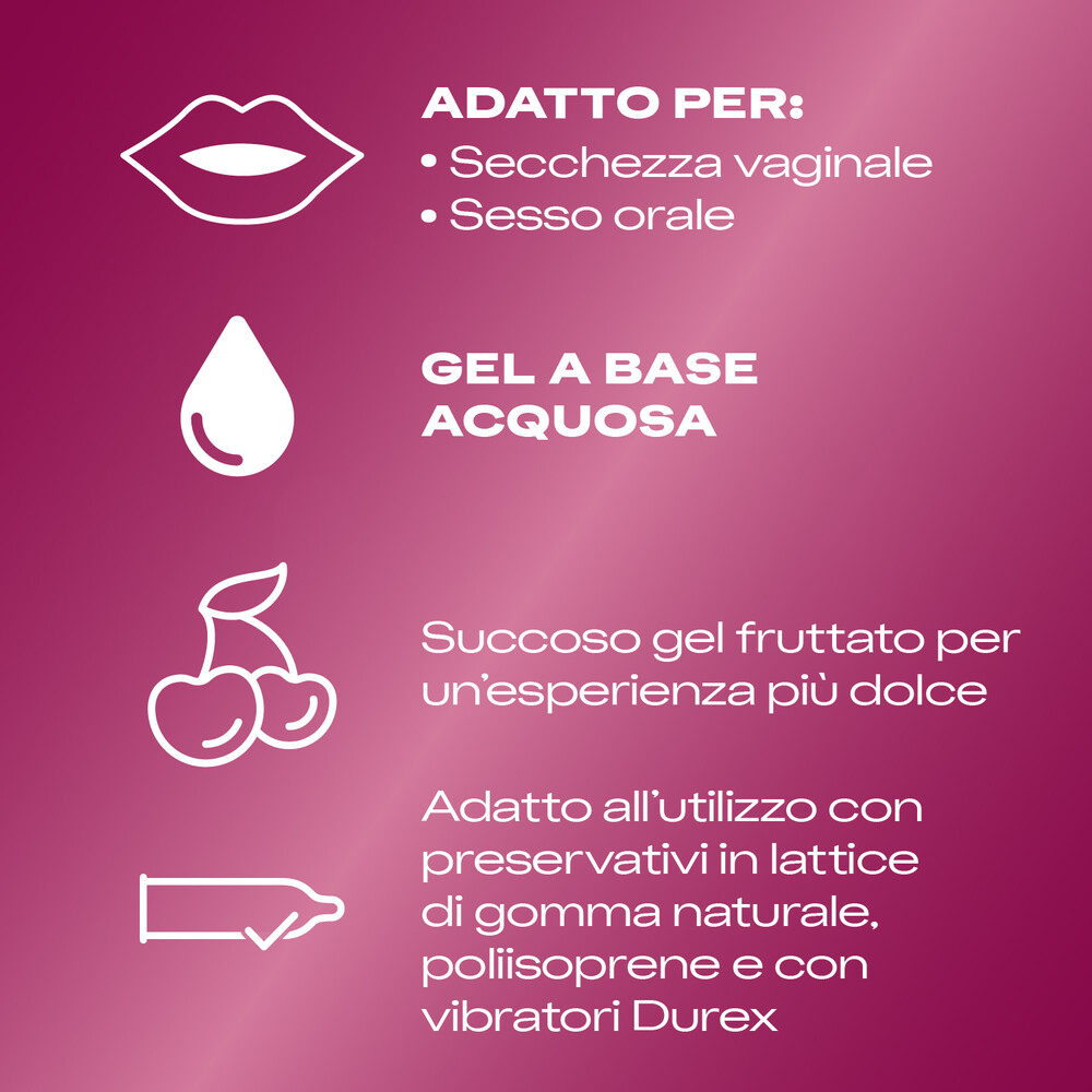Lubrificante Durex Play Cherry - immagine 2