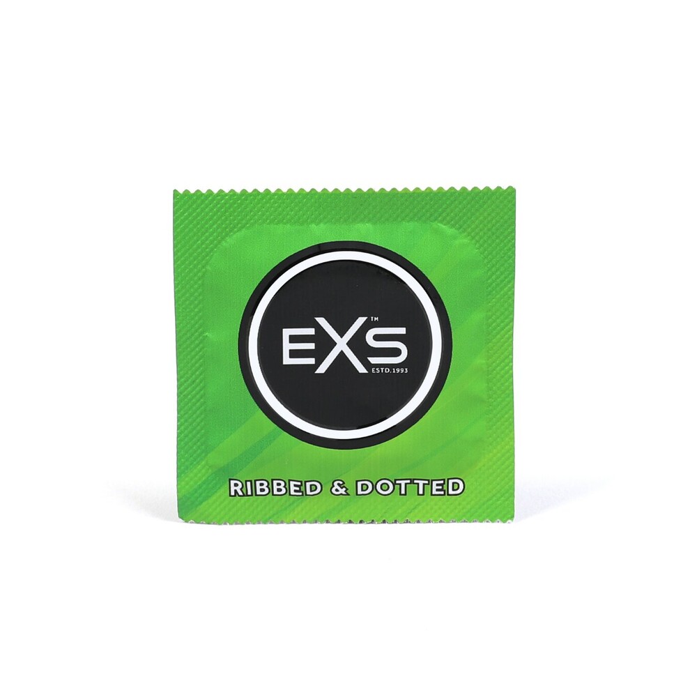 Preservativi Stimolanti EXS Ribbed & Dotted - immagine 2