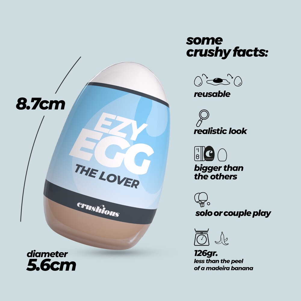 Masturbatore Ezy Egg The Lover - immagine 7