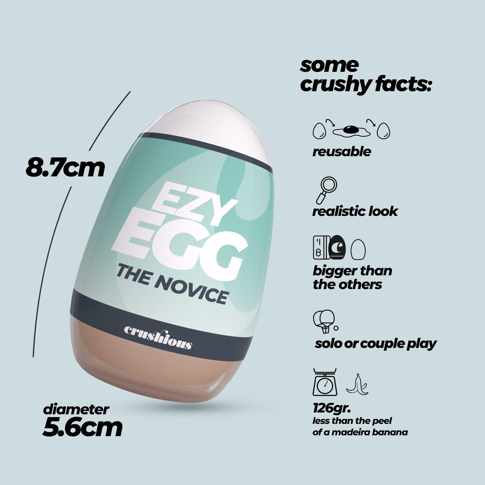 Masturbatore Ezy Egg The Novice - immagine 9