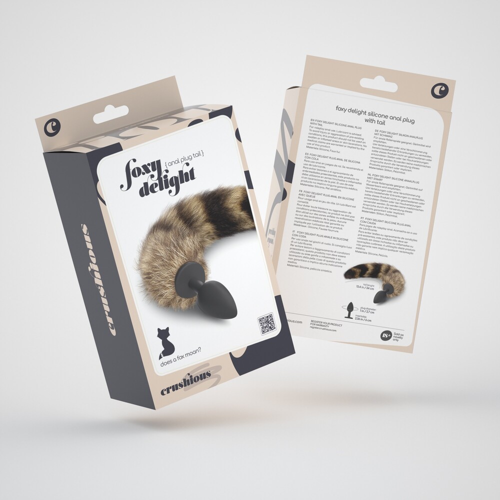 Plug Anale con Coda Foxy Delight - immagine 6