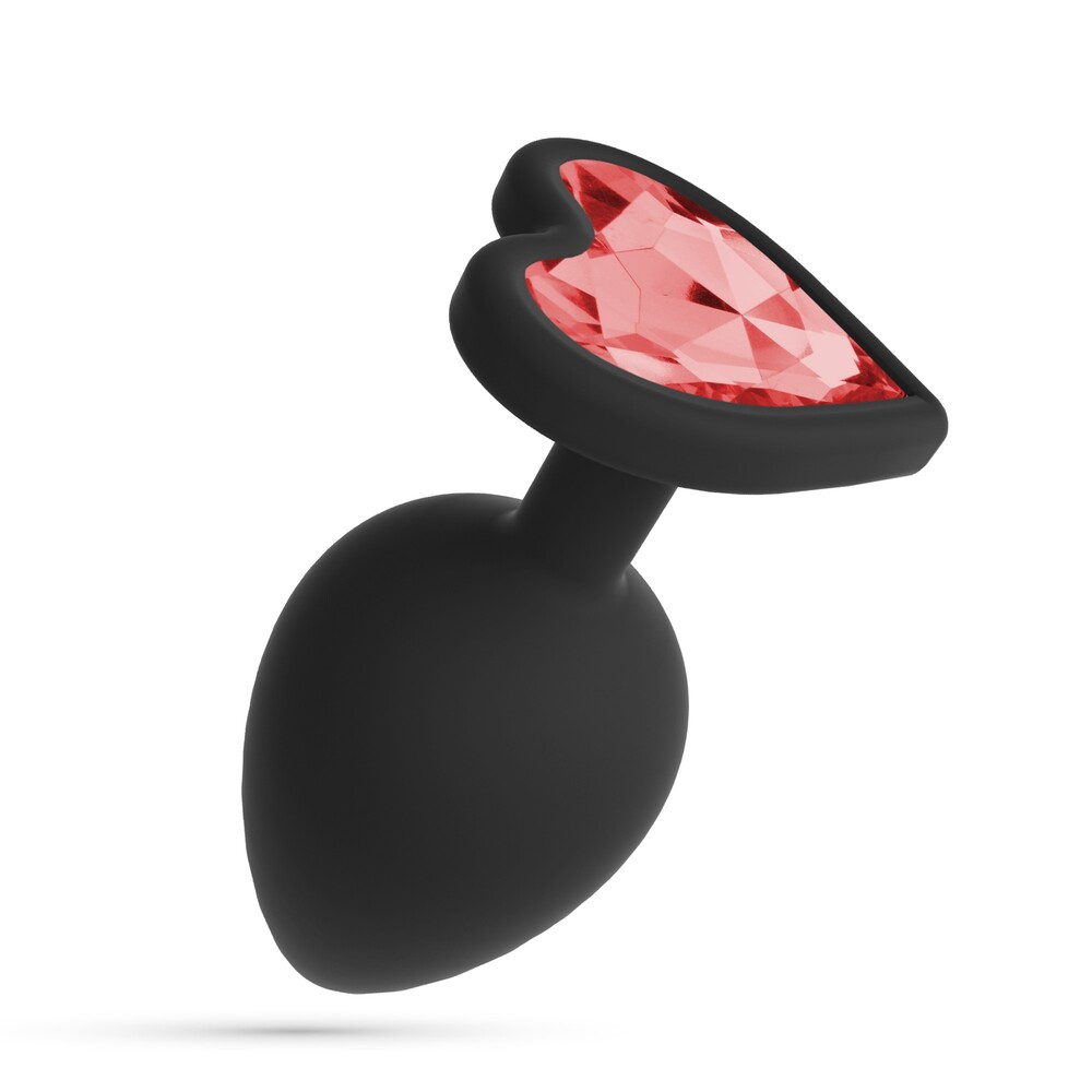 Plug Anale Cuore Ø 3,4 cm - immagine 3