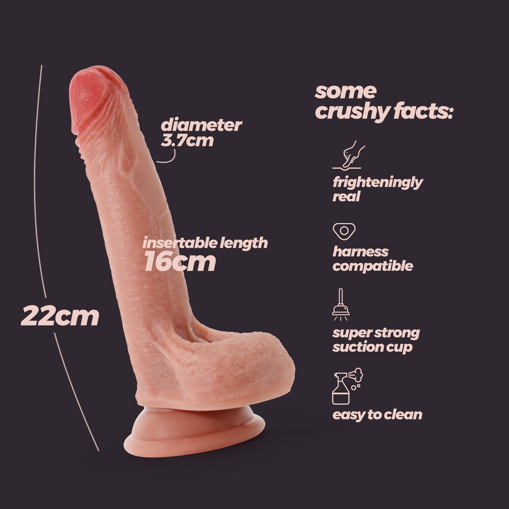 Dildo Realistico Inviktus 22 cm - immagine 7