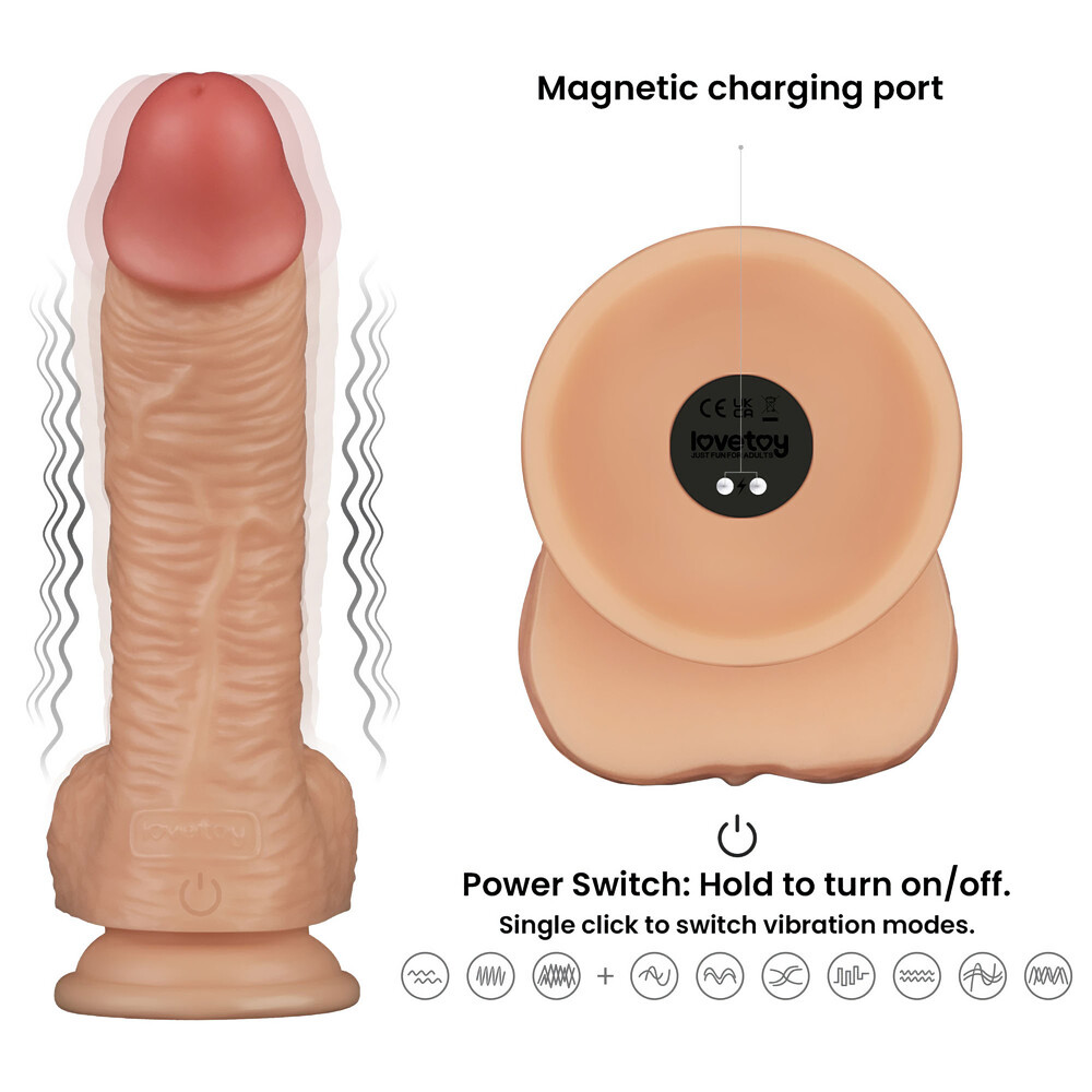 Vibratore Realistico Real Delight - immagine 8
