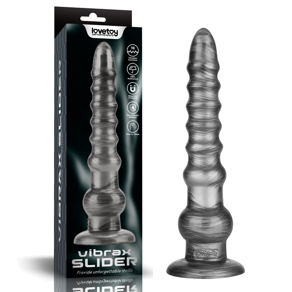 Lovetoy | Dildo XXL Vibratore potente Ricaricabile con Ventosa 32,3 cm - immagine 10
