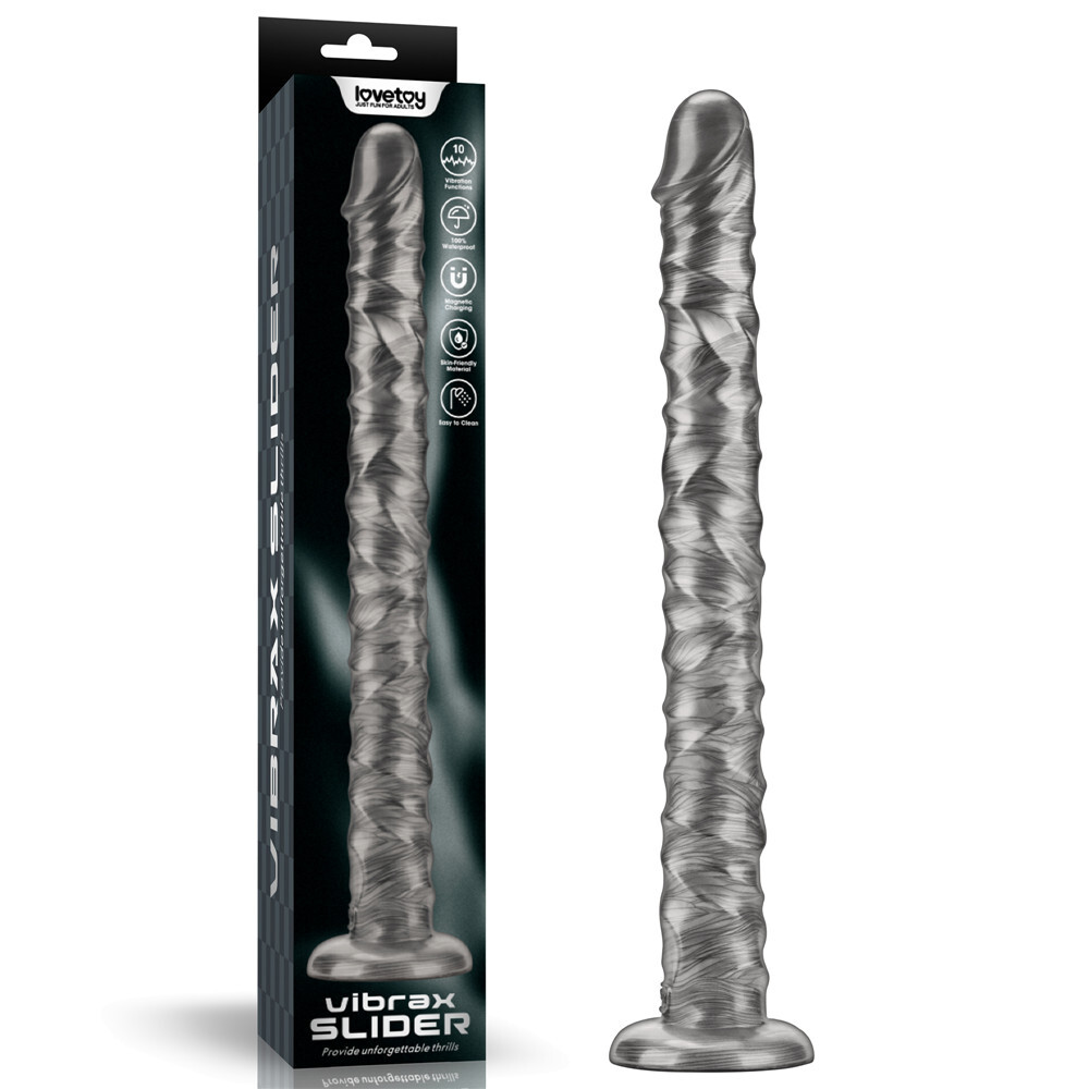 Lovetoy Vibrante Slider Wrecker | Vibratore XXL USB con Ventosa - immagine 9
