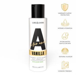 Lubrificante Anale A is for Vanilla 120 ml