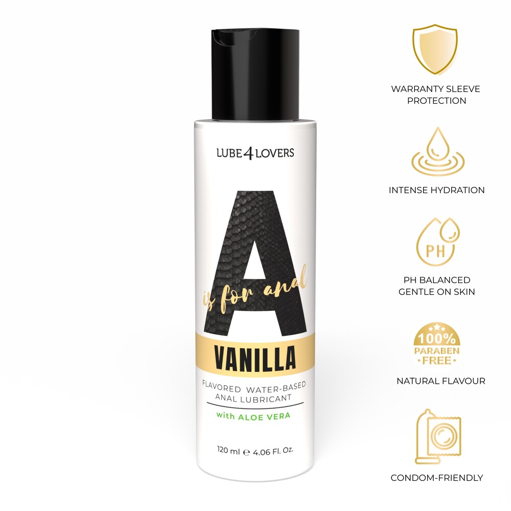 Lubrificante Anale A is for Vanilla 120 ml