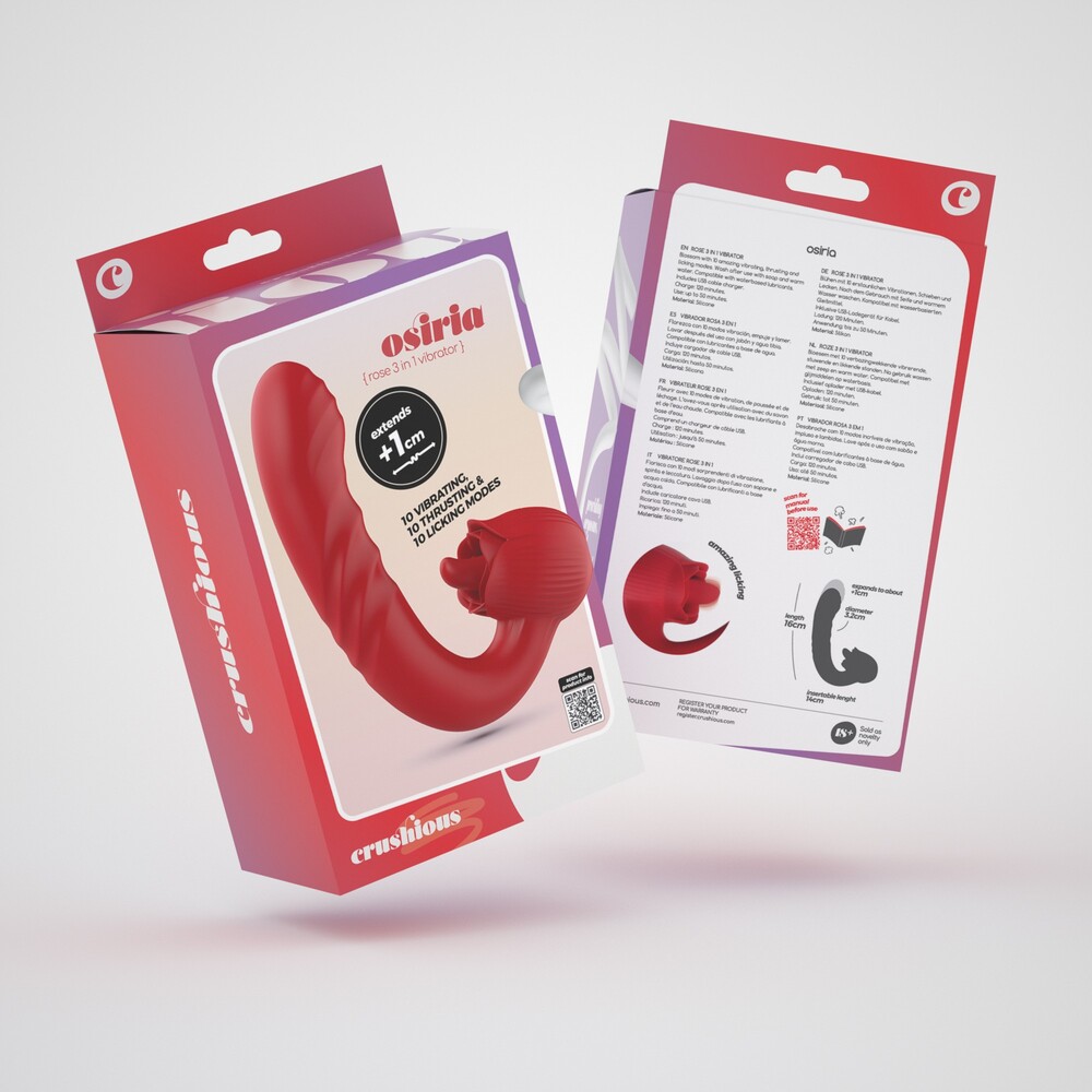 Vibratore Doppia Stimolazione Osiriad - immagine 10