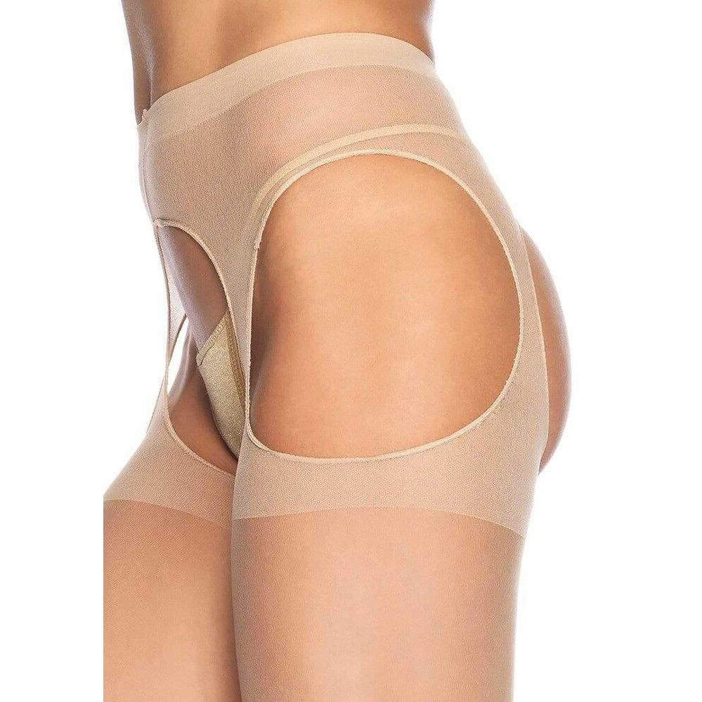 Collant sheer suspender nude - immagine 2