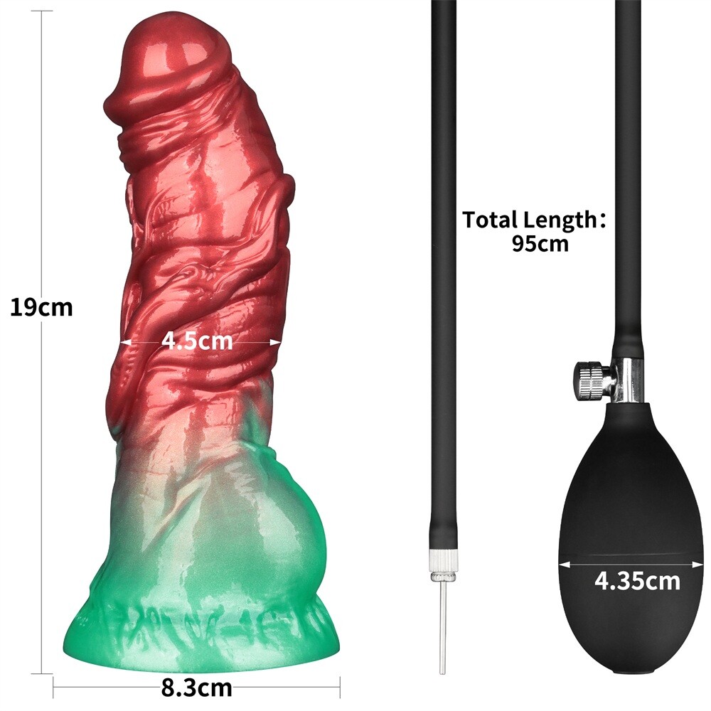 Dildo Monster Gonfiabile Aerosx 19 cm - immagine 7