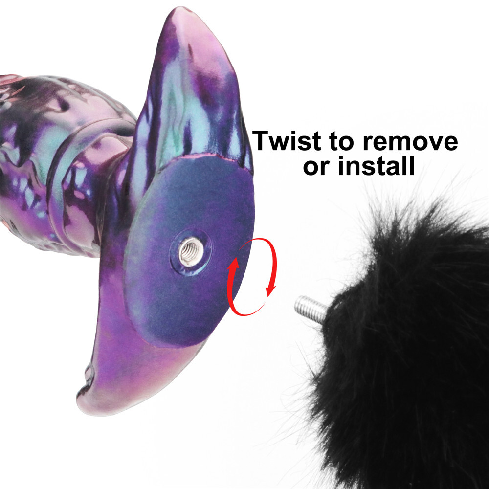 Plug Anale con Coda MystiTail 14 cm - immagine 11