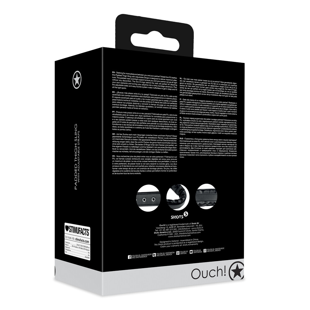 Costrittivo Bondage Padded Thigh Sling - immagine 8