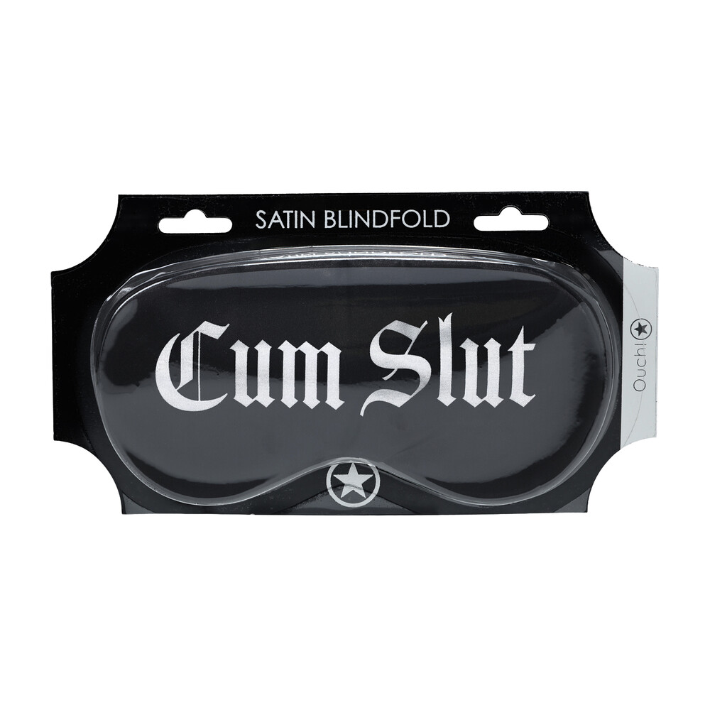 Maschera Sexy Cum Slut Printed - immagine 3