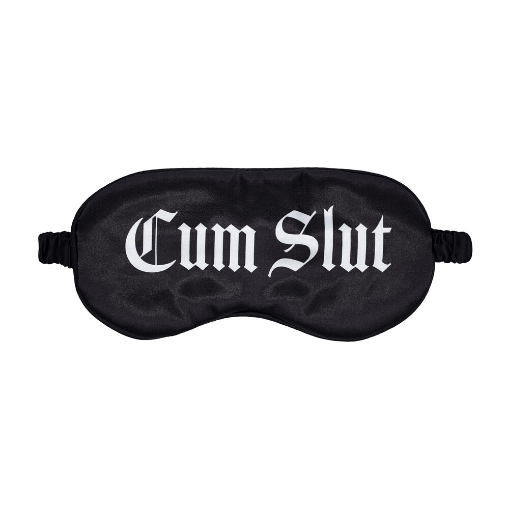 Maschera Sexy Cum Slut Printed